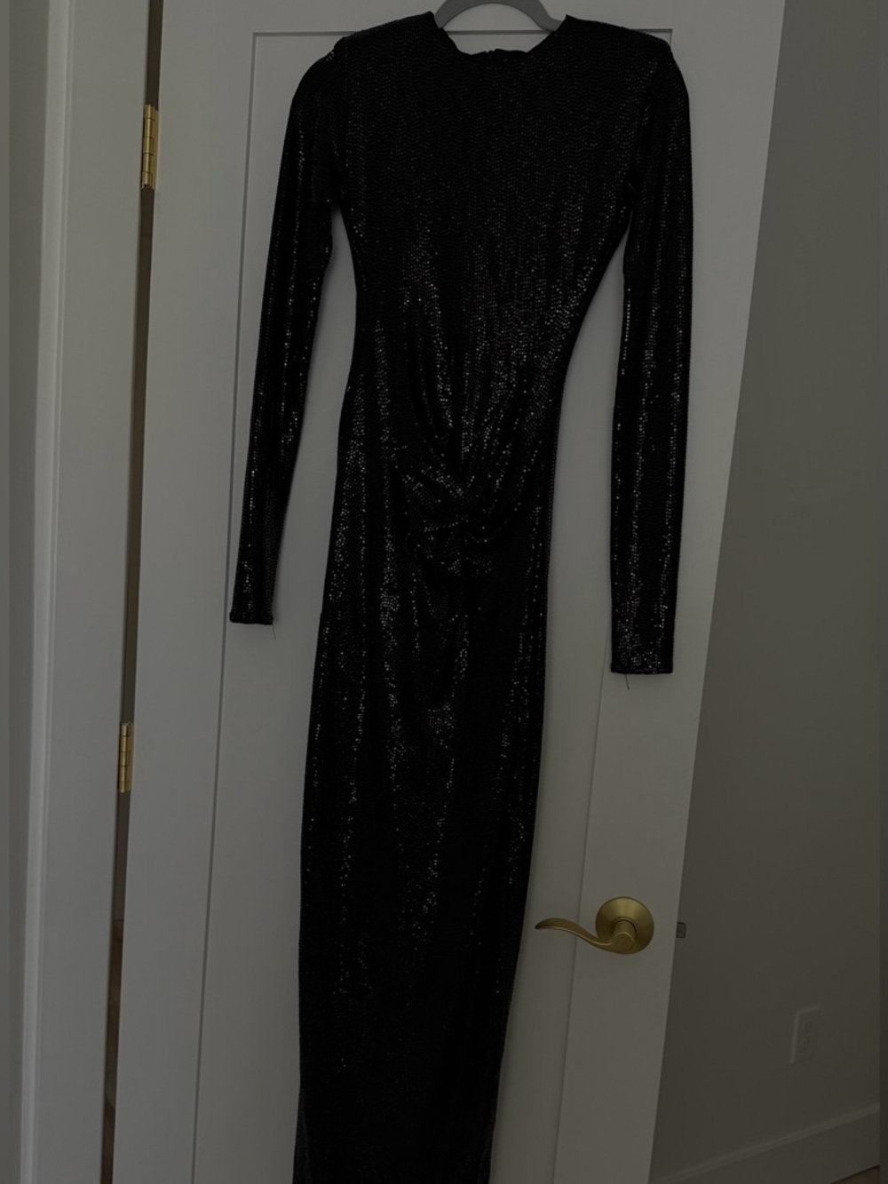 Label Nue Black Sparkle Dress